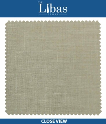 Raymond Latte Beige Self Design Poly Viscose Trouser or 3 Piece Suit Fabric (Unstitched - 1.25 Mtr)