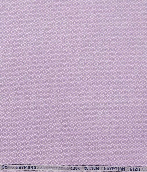 Raymond Lavnder Purple 100% Egyptian Giza Cotton Structured Shirt Fabric (1.60 M)