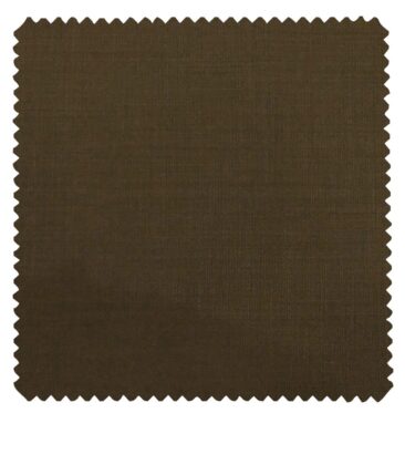 Don & Julio Men's Coffee Brown Terry Rayon Self Design Unstitched Suiting Fabric - 3.75 Meter