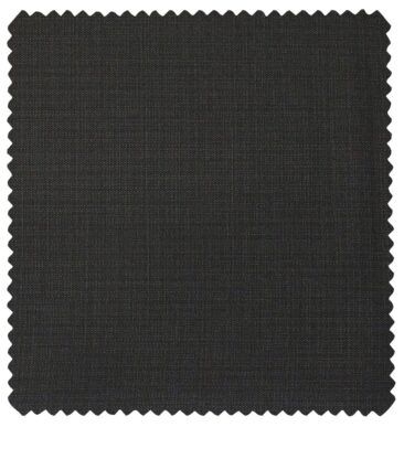 Raymond Men's Poly Viscose Unstitched Self Design Suiting Fabric (Black)
