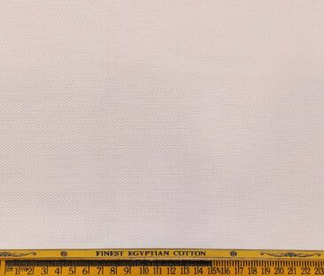 Soktas Men's Cotton Structured 1.60 Meter Unstitched Shirt Fabric (Light Pink)