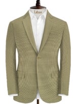 Rosseti Romano Men's Terry Rayon Structured 3.75 Meter Unstitched Suiting Fabric (Beige)